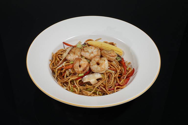 Shrimp noodles
