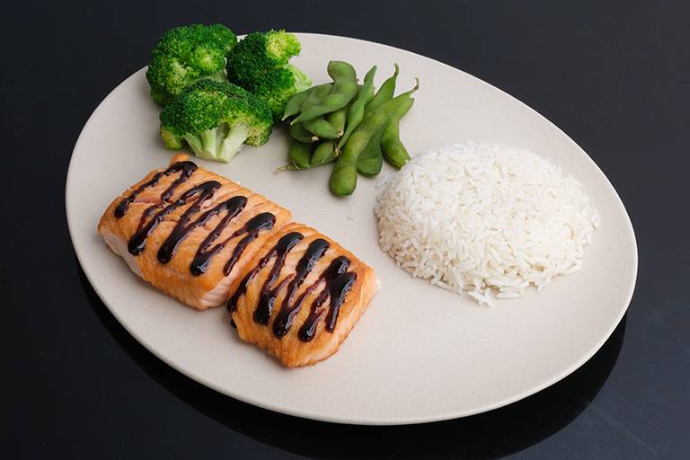 Teriyaki salmon