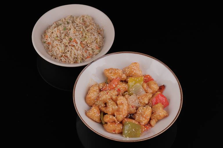 Sweet and sour chicken