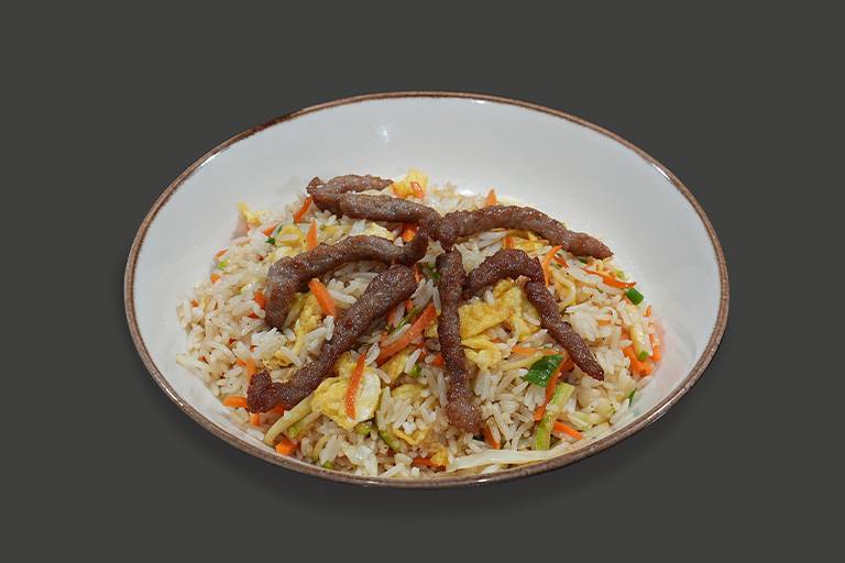 Beef fried rice