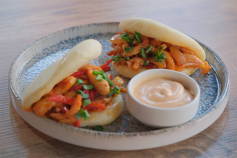 Chicken bun
