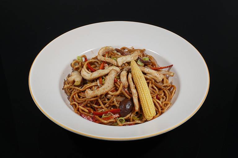 Chicken noodles