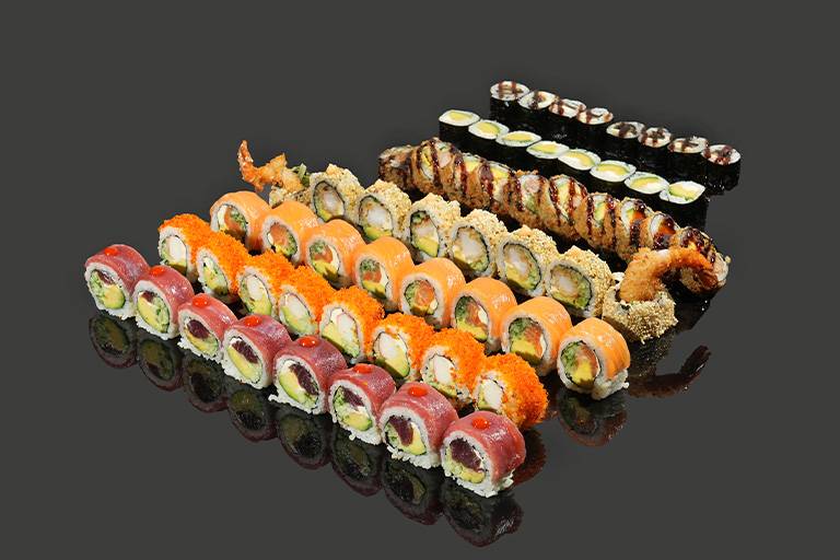 Mix sushi set (58 pcs)