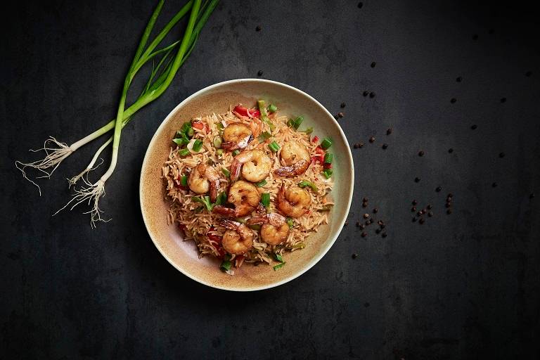 Shrimp fried rice