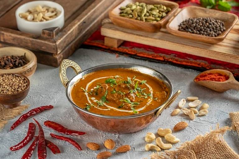 Beef in masala sauce