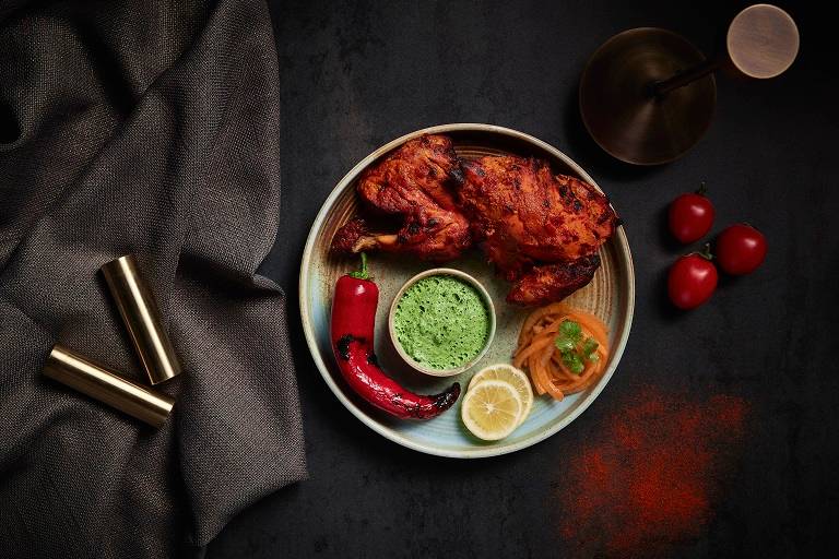 Tandoori chicken (half)