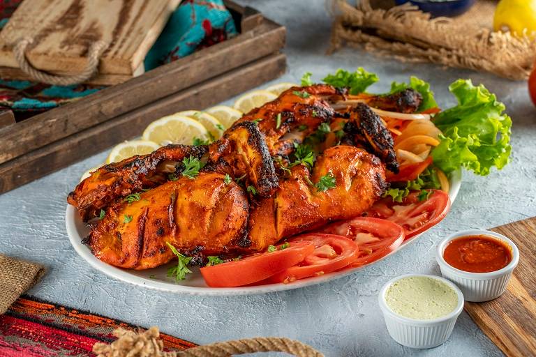 Tandoori chicken (whole)