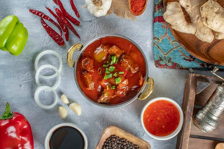 Beef sweet and sour