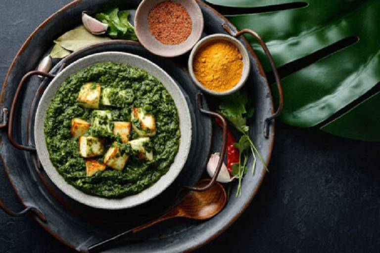 Palak paneer