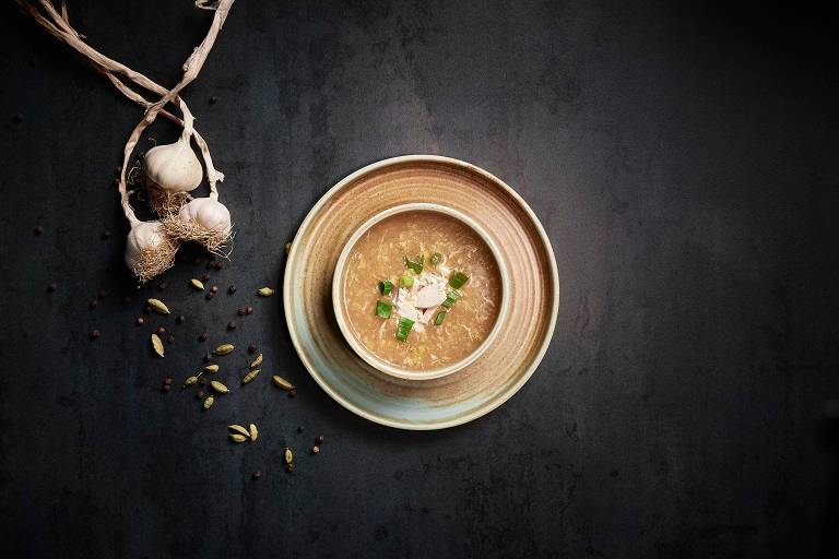 Sweet corn soup