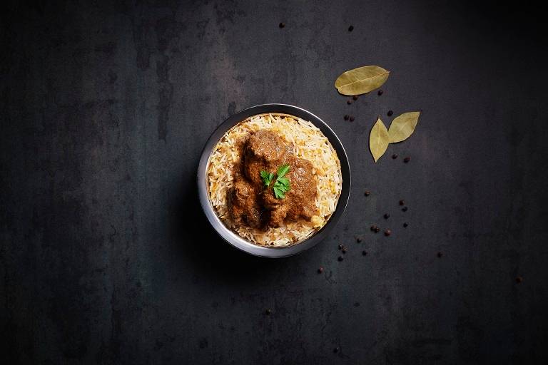Lamb biryani