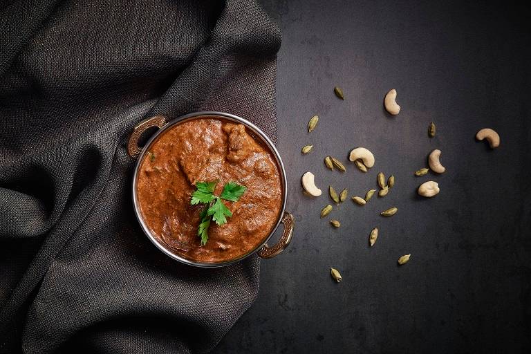 Lamb in masala sauce