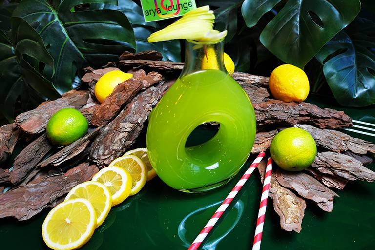 Green apple lemonade