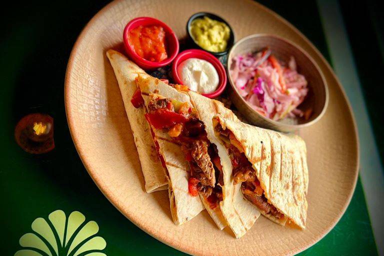 Beef quesadilla