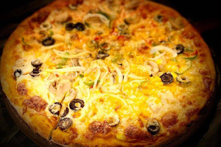 Vegetarian pizza