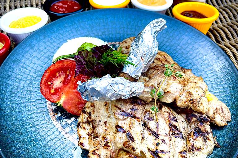 Chicken pirzola