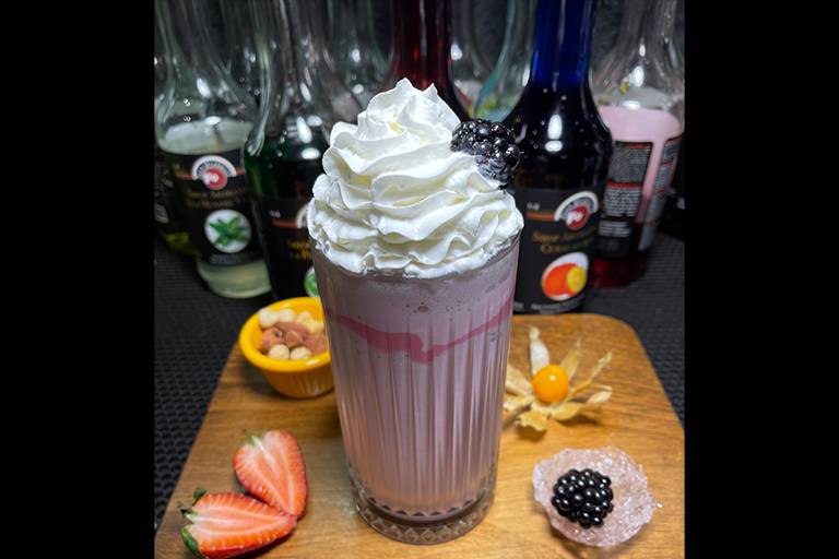 Ruby Chocolate Milkshake