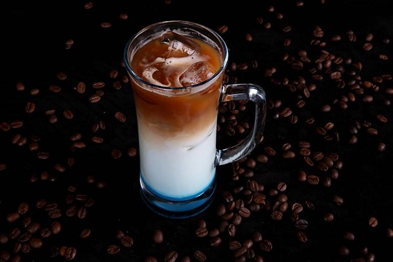 Hawaii iced latte
