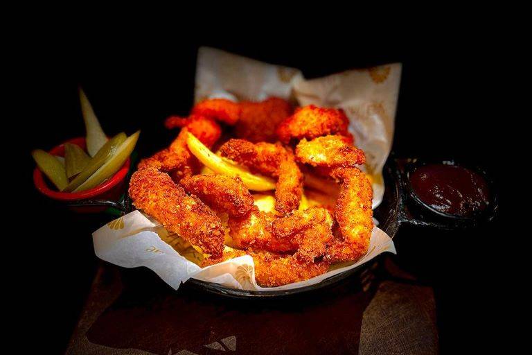 Cajun chicken fingers