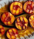 Cooked peach