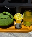 Mint green tea