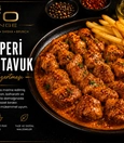 Peri-peri sauced chicken