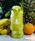 Mint lemon frozen drink