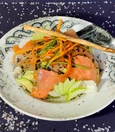 Smoked salmon salad