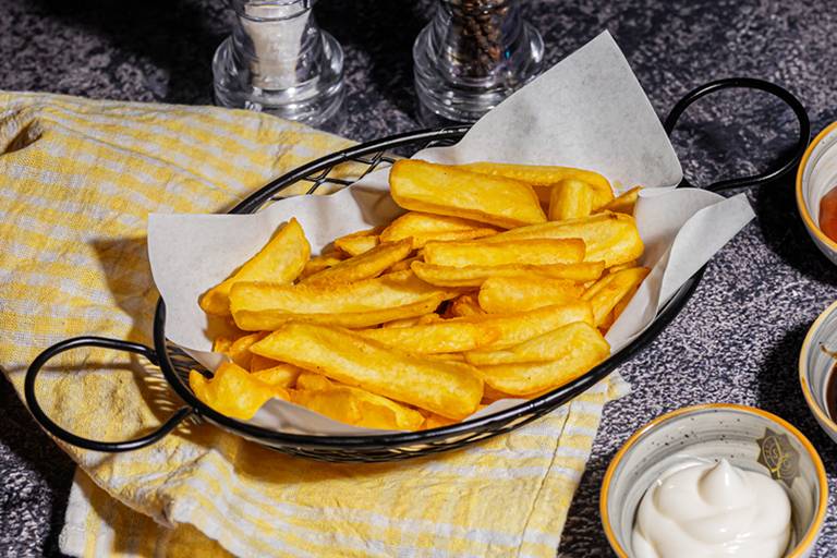 Spoon potatoes