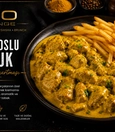 Chicken with curry sauce