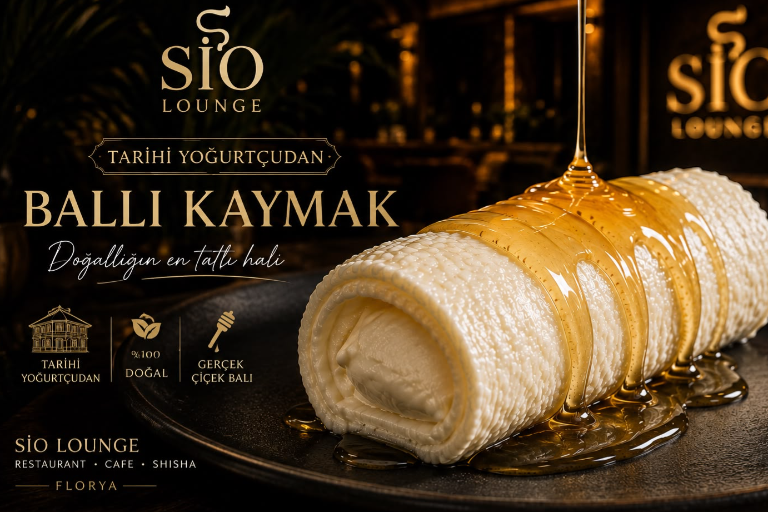 Honey and kaymak