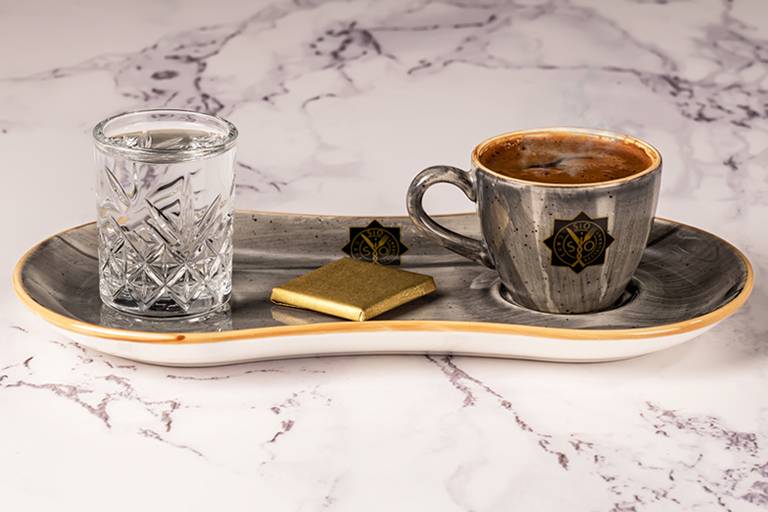Mastic Turkish coffee