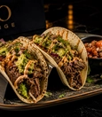 Pulled meat taco
