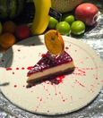 Raspberry cheesecake