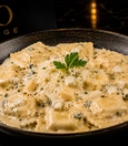 Four-cheese ravioli