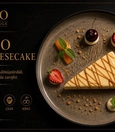 White chocolate stick cheesecake