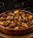 Çoban kavurma in a clay pot