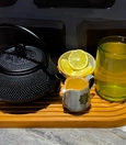 Mint and lemon tea