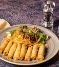 Kalem böreği with coleslaw