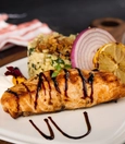 Teriyaki salmon
