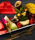 Tropical fruit plate