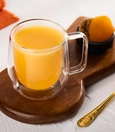 Hot mango lemonade