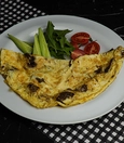 Kavurmalı omelet