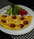 Sucuk omelette