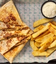 Bolognese quesadilla