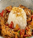 Spicy Thai-style chicken