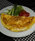 Potato and Kashar Cheese Omelette