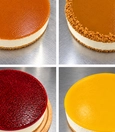 Cheesecake (raspberry, lemon, pumpkin and Lotus varieties)