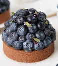 Blueberry tart