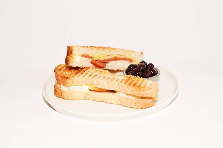 Mixed toast sandwich